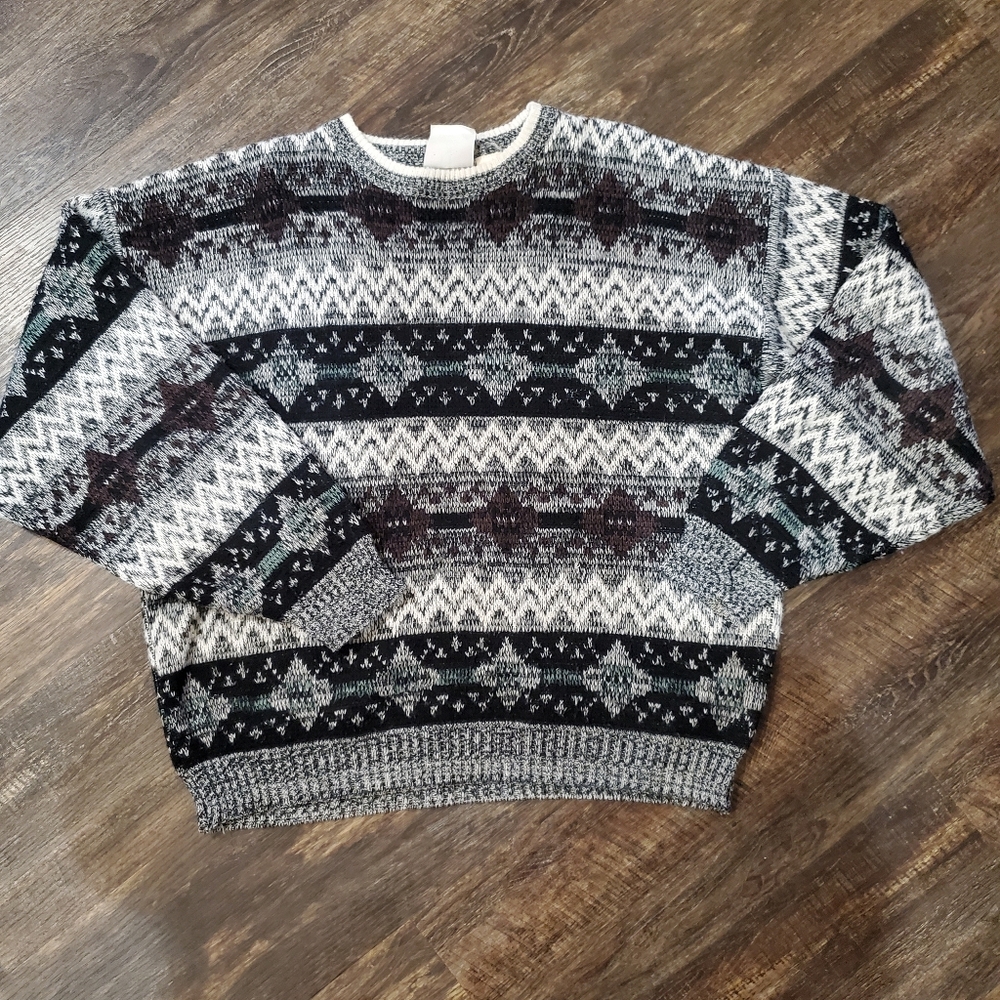 Peter Jon Clothing Vintage Knit Sweater Men's